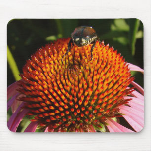 Tapis De Souris Bogue sur la fleur