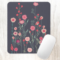 Boho floral foncé