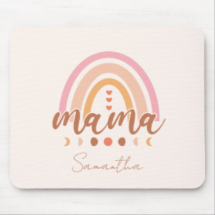 Tapis De Souris Boho Rainbow Mama