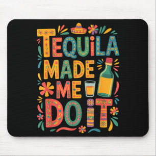Tapis De Souris Boire le cinq mai drôle de fête d'alcool