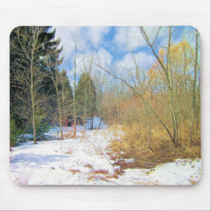Tapis De Souris Bois d'hiver