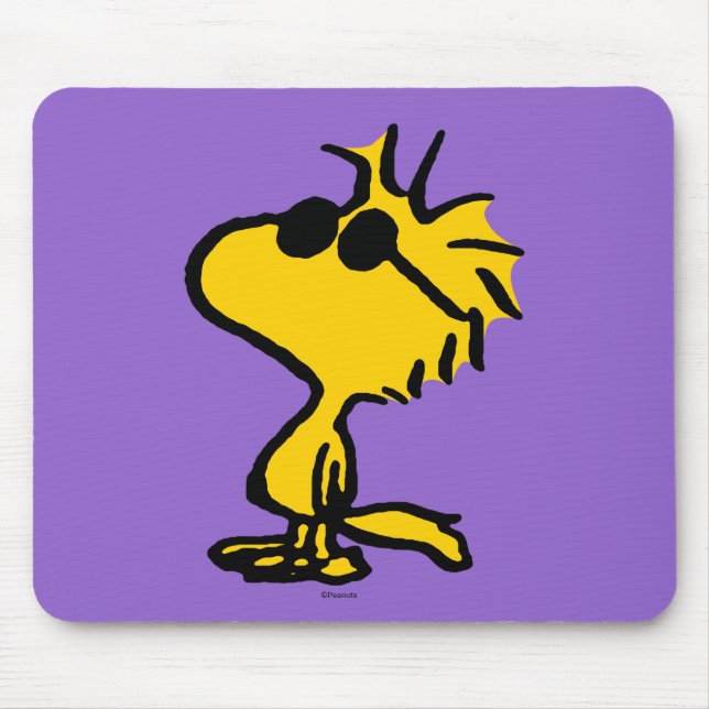 Tapis De Souris Bois En Lunettes De Soleil (Devant)