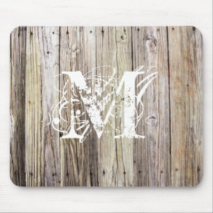 Tapis De Souris Bois patiné avec chic chic chic chic chic chic chi