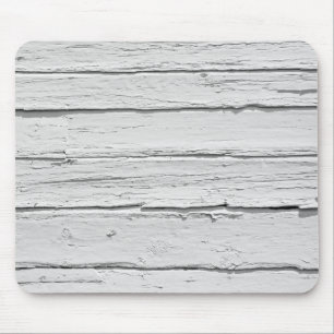 Tapis De Souris Bois Patiné blanc