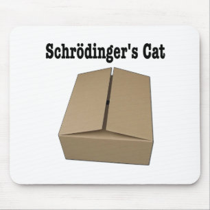 Tapis De Souris Boîte de chat de Schrodinger