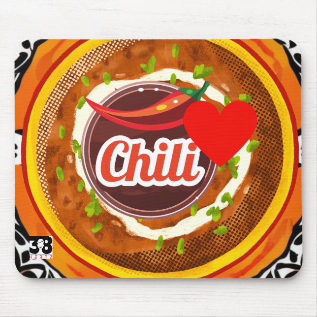 Tapis De Souris bol pour chili (Devant)