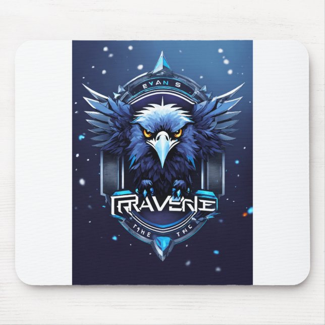 Tapis De Souris Bold Eagle Logo Mouse Pad | Powerful Eagle Head De (Devant)