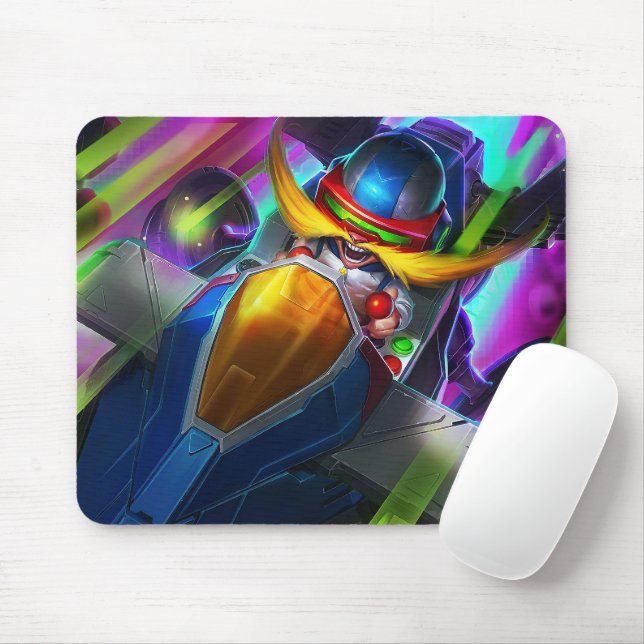 Tapis De Souris Bombardier Jeu Mousepad | vipère pilote (Avec souris)