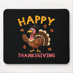 Tapis De Souris Bon thanksgiving Turquie Fête Tombe Hommes Femmes 