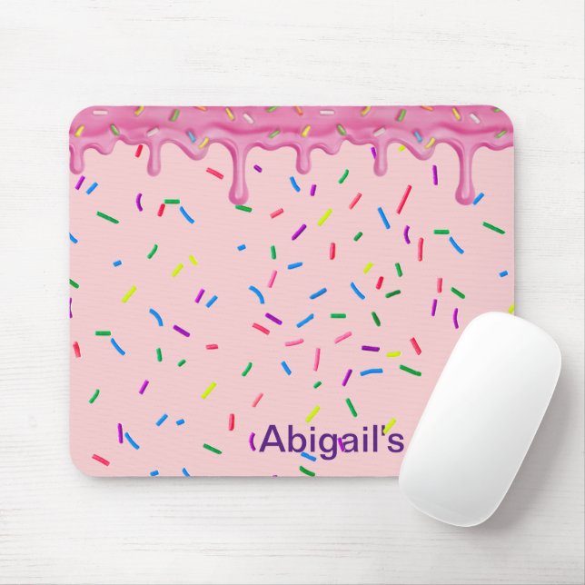 Tapis De Souris Bonbons Saupoudrés Et Glaces (Avec souris)