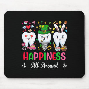 Tapis De Souris Bonheur dentaire tout autour de la Saint-Valentin 
