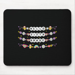 Tapis De Souris Bonjour bracelets d'amitié de cinquième année Reto