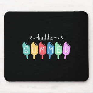 Tapis De Souris Bonjour Été Bonne Dernière journée Enseignant Étud
