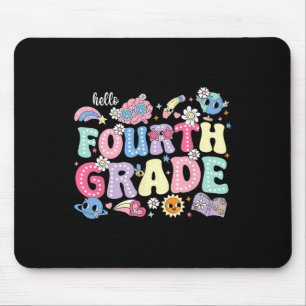 Tapis De Souris Bonjour quatrième 4e année retour à l'école enseig