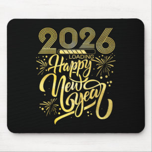 Tapis De Souris Bonne année 2026 Fireworks Chargement