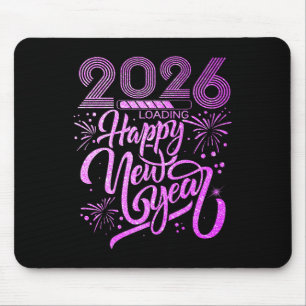 Tapis De Souris Bonne année 2026 Fireworks Party Premium