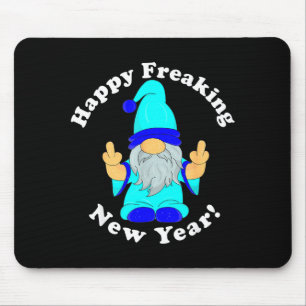 Tapis De Souris Bonne année de folie, Funny Mpy Nouvel An