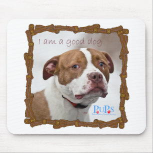 Tapis De Souris Bonne délivrance de pitbull de chien