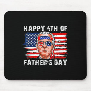 Tapis De Souris Bonne Fête des pères Drôle Joe Biden Indépendance
