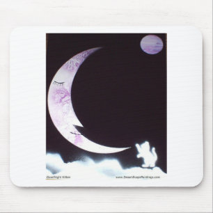 Tapis De Souris Bonne nuit chaton
