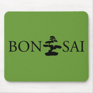 Tapis De Souris Bonsai Silhouette