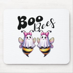 Tapis De Souris Boo Bees Ghost Bee Halloween Costume Femmes Drôle