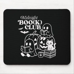 Tapis De Souris Boo(k) Club Halloween Ghosts Lecture Book