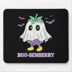 Tapis De Souris Boo-Senberry Boysenberry Fantôme Drôle Épouvantabl