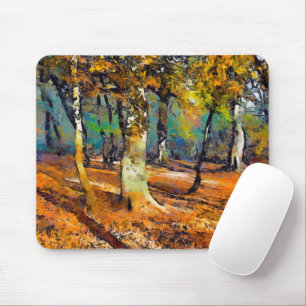 Tapis De Souris Booker Woods et déversements de lumière autour des
