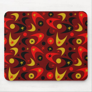 Tapis De Souris Boomerangs rétro