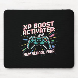 Tapis De Souris Boost d'Xp, Nouvelle Année Scolaire, Rentrée Scola