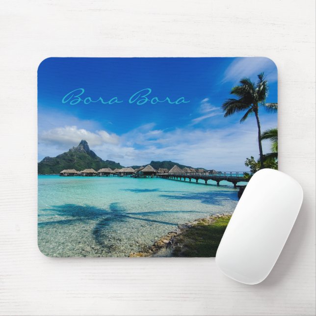Tapis de souris Bora Bora (Avec souris)