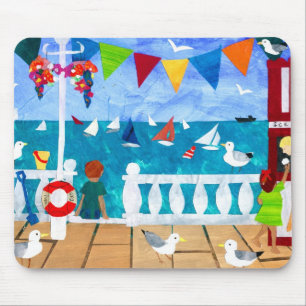 Tapis De Souris Bord de la mer Mousepad