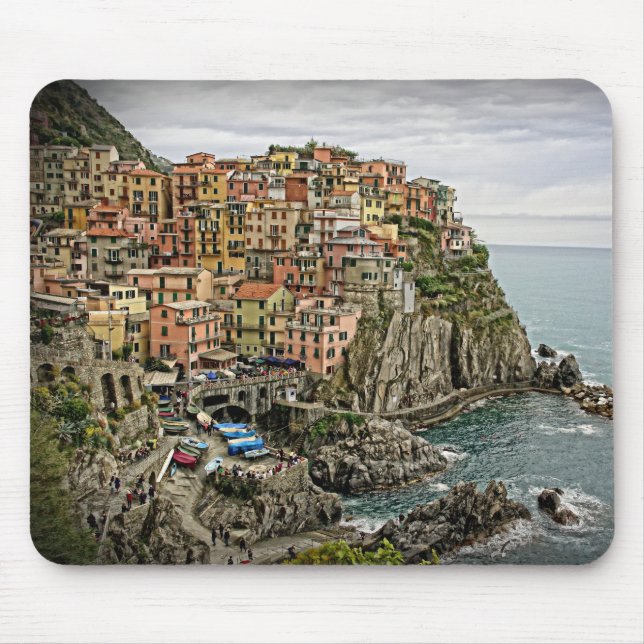 Tapis De Souris Bord de l'Italie - le Manarola - le Mousepad (Devant)