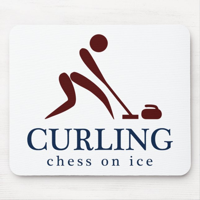 Tapis De Souris Bordage : Échecs sur la glace (Devant)