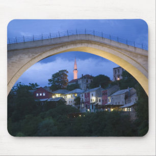 Tapis De Souris Bosnie-Herzégovine - Mostar. Le Vieux Pont 2