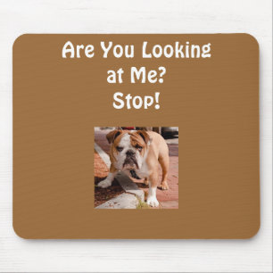 TAPIS DE SOURIS "BOSSY BULLDOG" MOUSEPAD