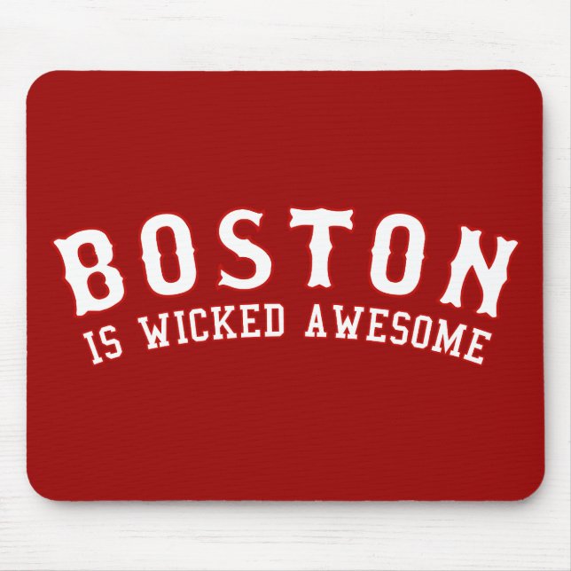 Tapis De Souris Boston est impressionnant mauvais (Devant)