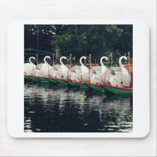 Tapis De Souris Boston Public Gardens Swan Boats