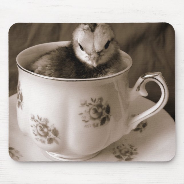 Tapis De Souris Bottes En Tasse De Thé (Devant)
