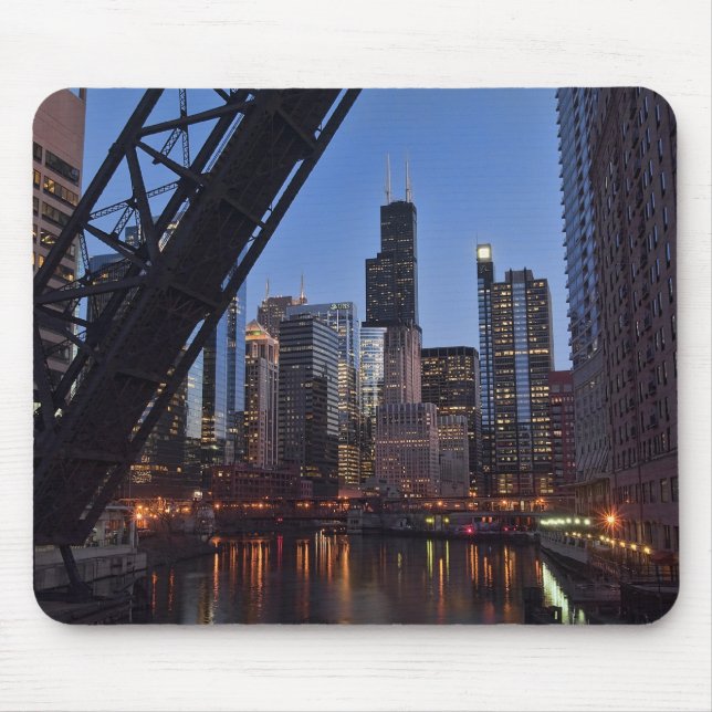 Tapis De Souris Boucle Mousepad de Chicago (Devant)