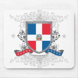 Tapis De Souris Bouclier dominicain