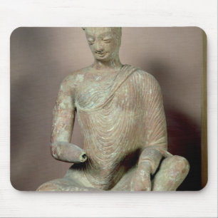 Tapis De Souris Bouddha a assis dans la méditation, de Fondukista