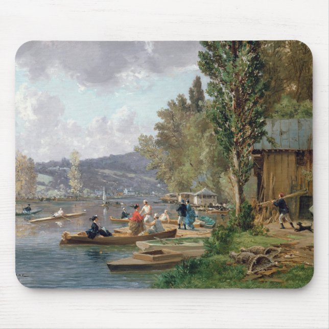 Tapis De Souris Bougival, 1873 (Devant)