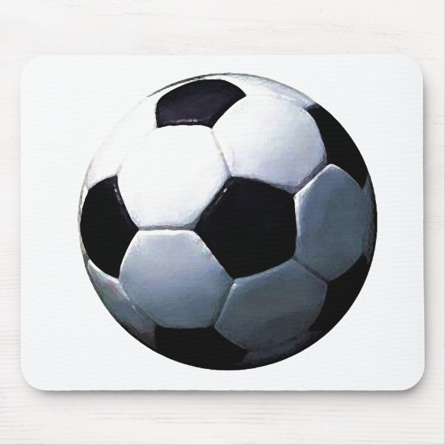 Tapis De Souris Boule de football (Devant)