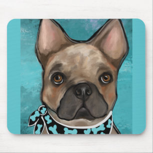 TAPIS DE SOURIS BOULEDOGUE FRANÇAIS        