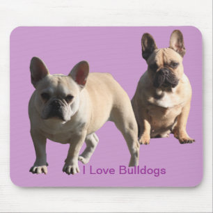 Tapis de souris Bouledogue français