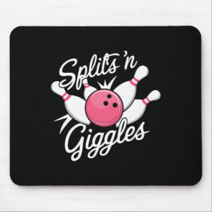 Tapis De Souris Boules N Giggles Bowling Bowler Ball Et P