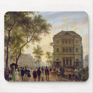 Tapis De Souris Boulevard St Martin et le théâtre De