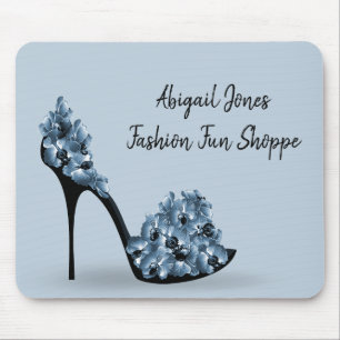 Tapis De Souris Bouquet floral sur talon haut